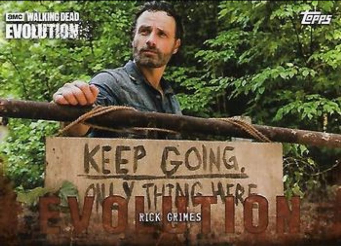 2017 Topps The Walking Dead: Evolution #7 Brown