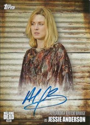 2017 Topps The Walking Dead Season 6 Autographs