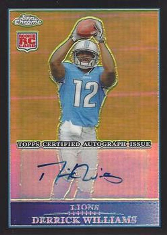2009 Topps Chrome #TC144 Rookie Autographs - Black Refractor /25