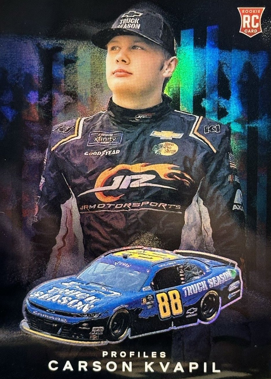Carson Kvapil Racing Cards Price Guide - Sports Card Investor