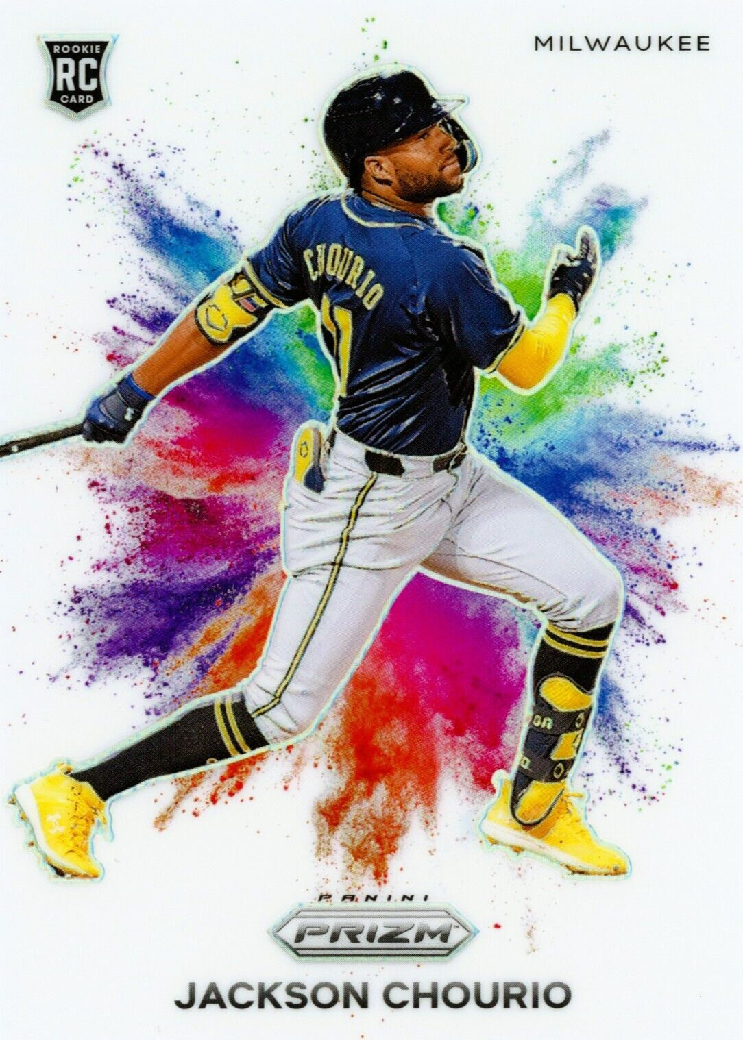 Jackson Chourio 2024 Prizm #4 Color Blast /(SSP) Price Guide