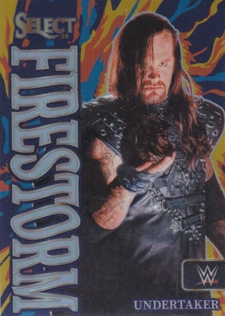 Undertaker 2024 Select WWE #8 Firestorm /(SSP) Price Guide