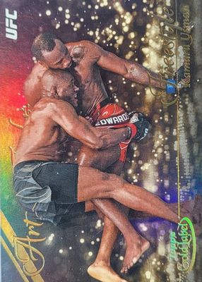 2024 Topps Gold Label UFC #AOF-27 Art of Fighting /(SSP)