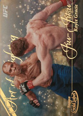 2024 Topps Gold Label UFC #AOF-1 Art of Fighting /(SSP)