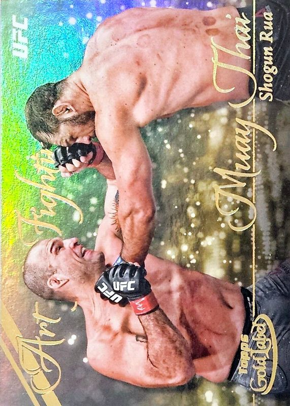 2024 Topps Gold Label UFC #AOF-18 Art of Fighting /(SSP)