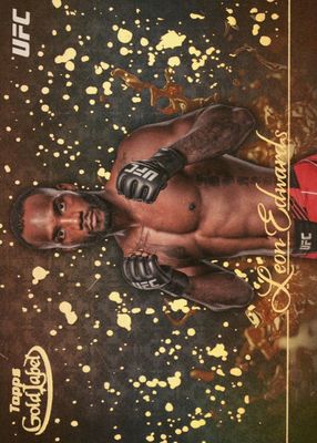 2024 Topps Gold Label UFC #GSP-12 Gold Splatter /(SSP)