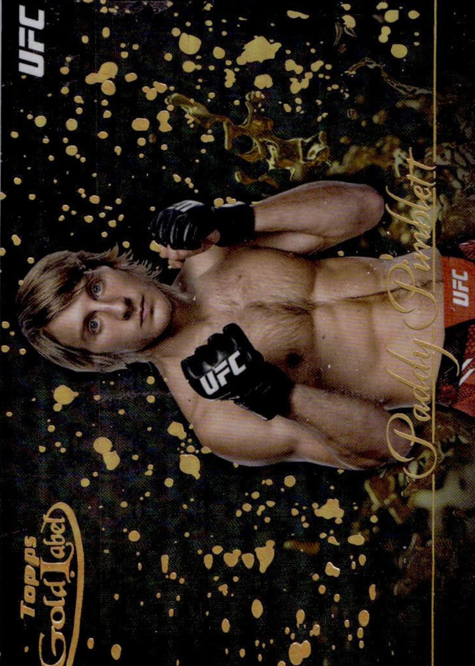 UFC パディ・ピンブレット ゴールドディスコ10シリカード psa9