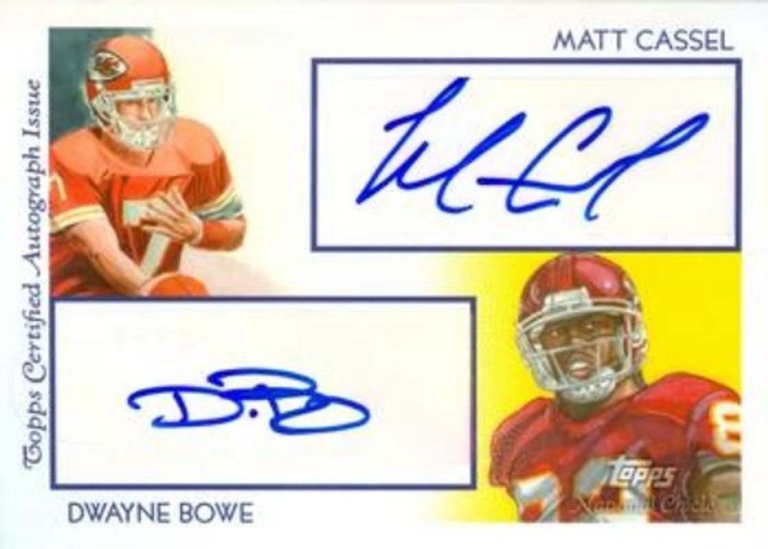 2009 Topps National Chicle #CDA-CB Dual Autographs /20