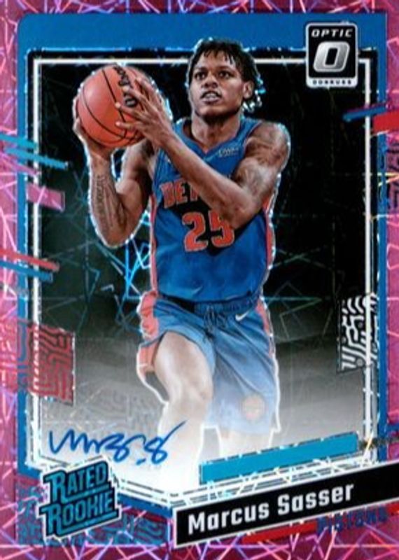 2023 Optic #258 Rated Rookie Signatures - Pink Velocity /79