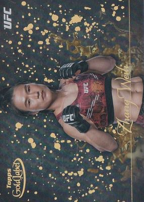 2024 Topps Gold Label UFC #GSP-28 Gold Splatter /(SSP)