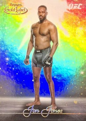 2024 Topps Gold Label UFC #RG-9 Reigning Gold /(SSP)