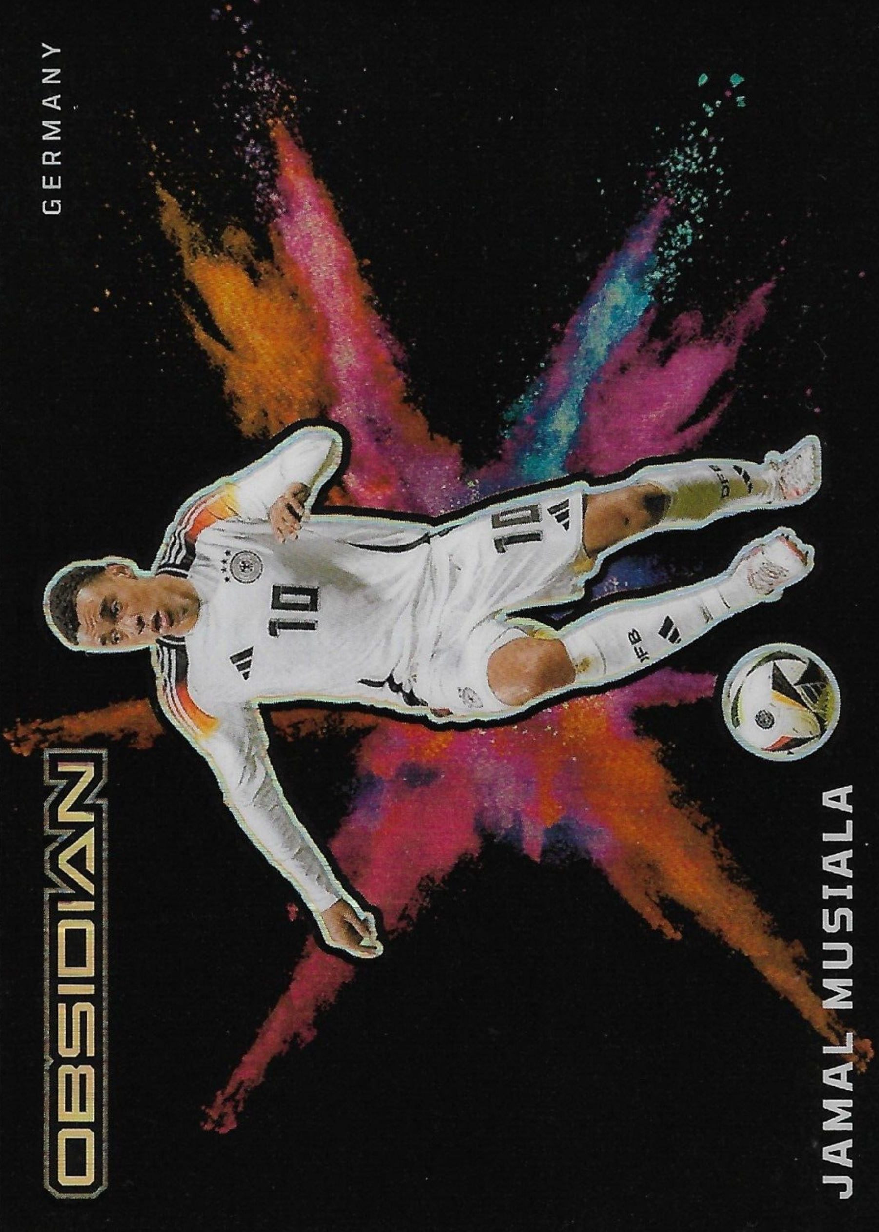 Jamal Musiala 2023 Obsidian #10 Black Color Blast /(SSP) Price