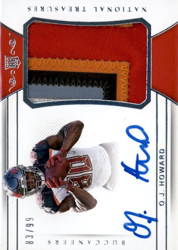 2017 National Treasures #177 Rookie Patch Auto /99