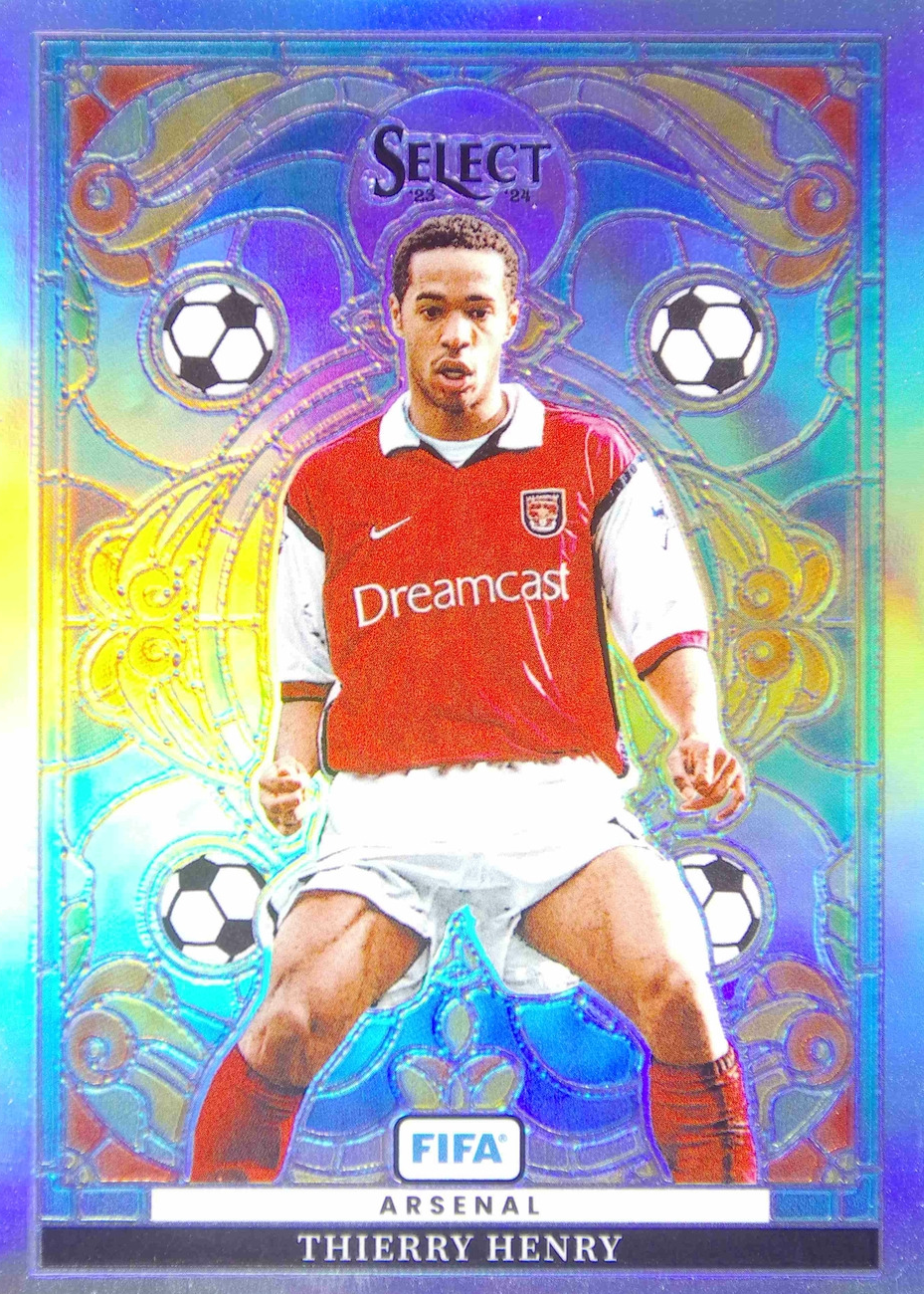 Thierry Henry 2023 Select FIFA #26 Stained Glass /(SSP
