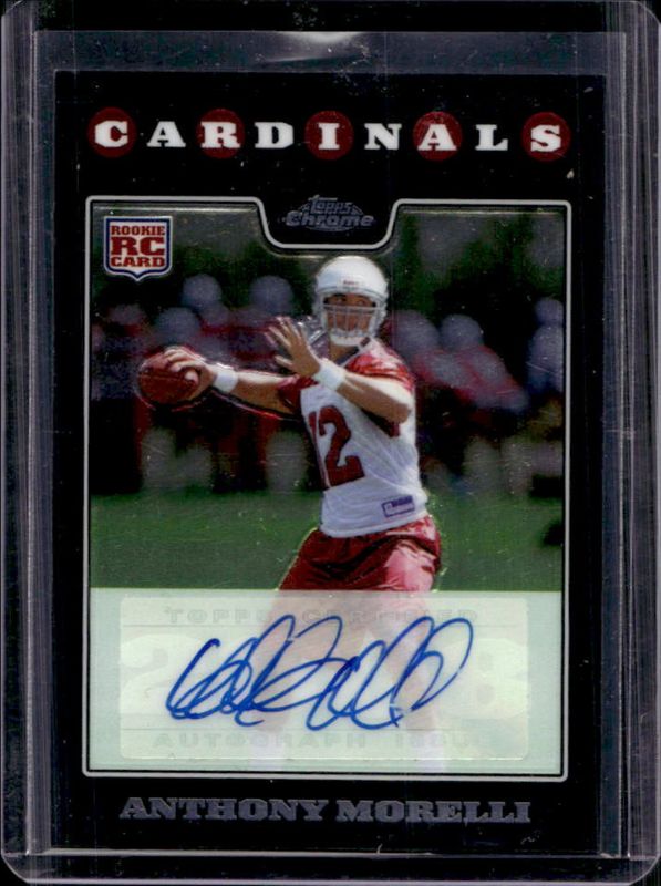 2008 Topps Chrome #TC180 Rookie Autographs