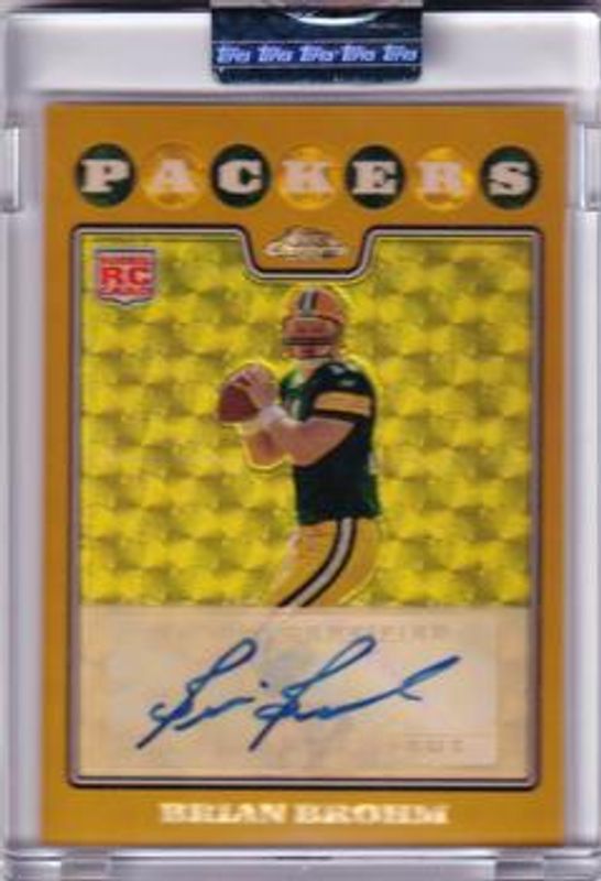 2008 Topps Chrome #TC167 Rookie Autographs Gold - Superfractors Uncirculated /10
