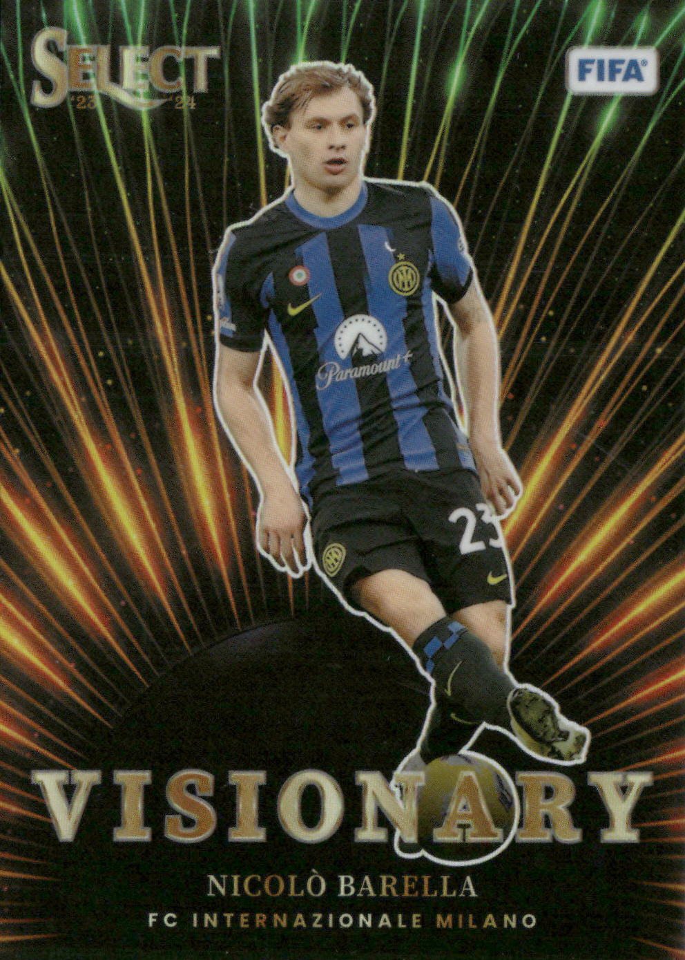 Nicolo Barella 2023 Select FIFA #17 Visionary /(SSP) Price Guide ...