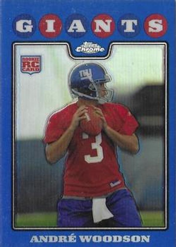 2008 Topps Chrome #TC168 Blue Refractor