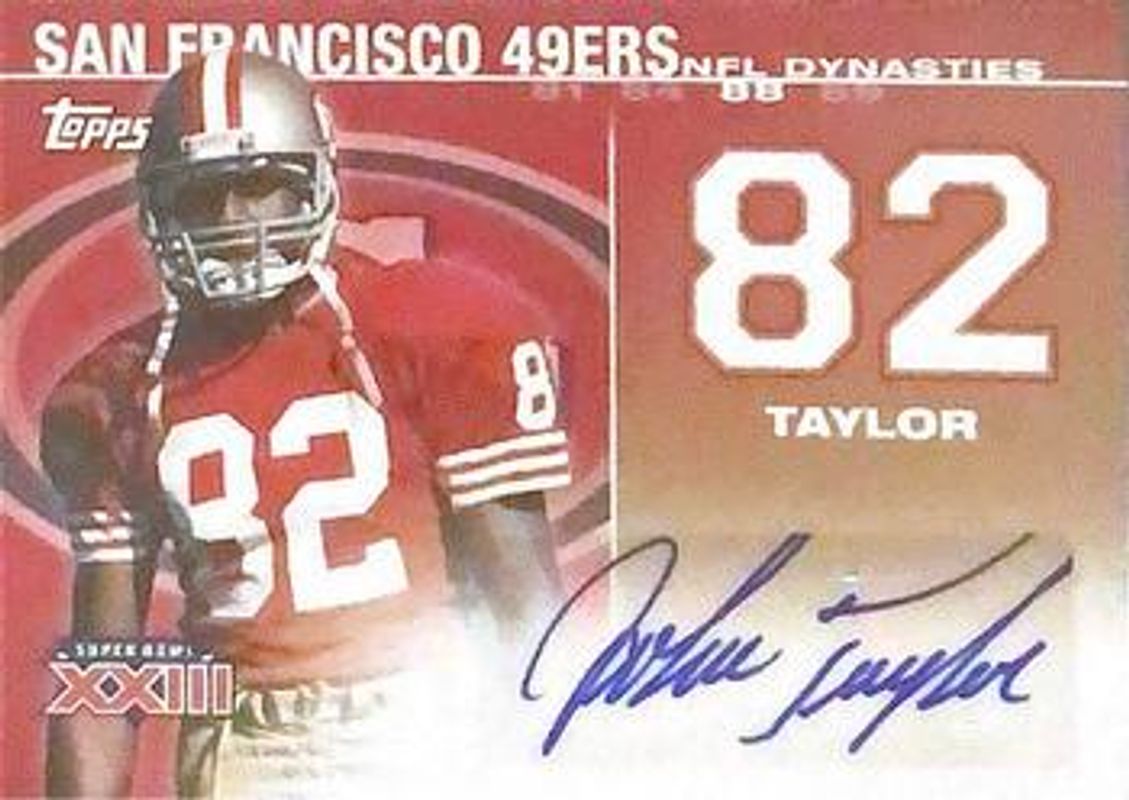 2008 Topps #DYNA-JT NFL Dynasties Tribute Autographs /200
