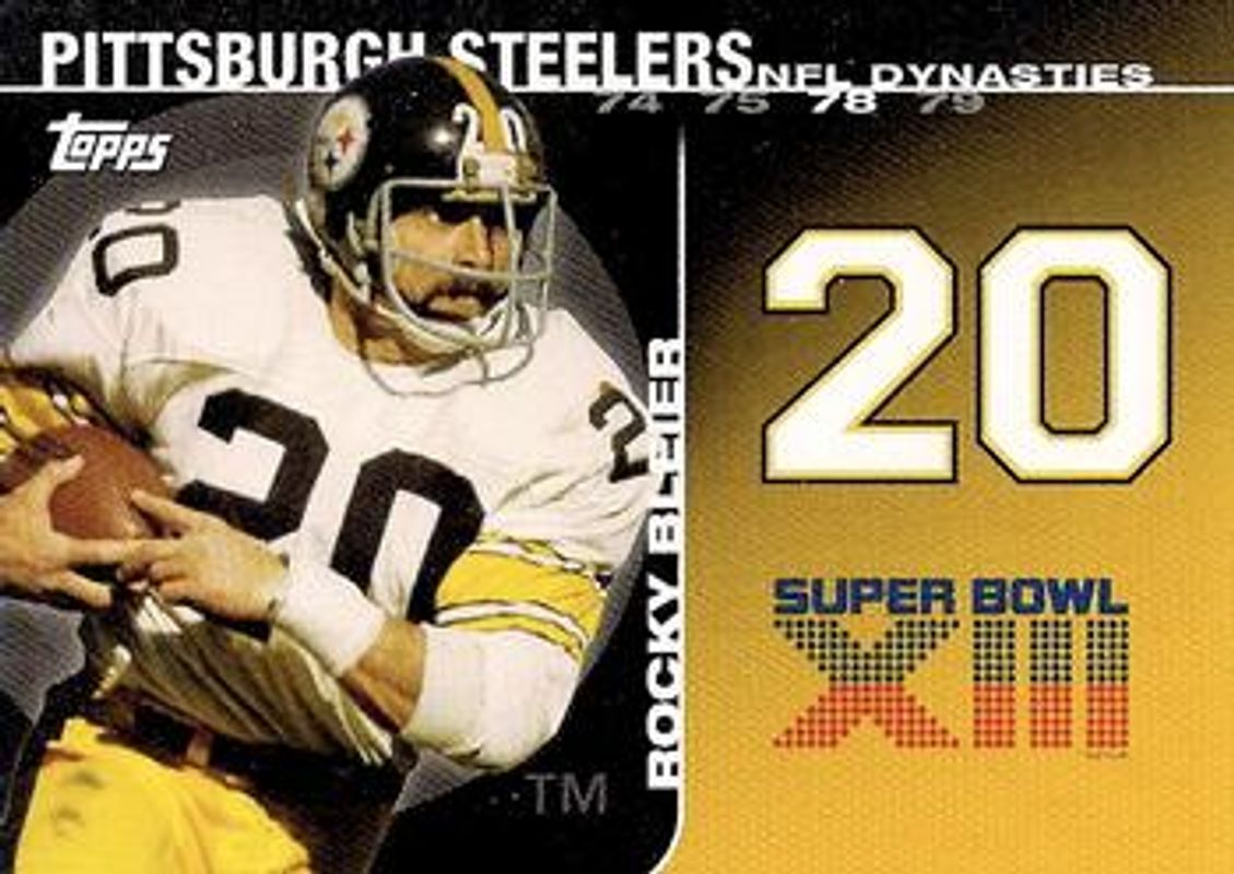 2008 Topps #DYN-RB NFL Dynasties Tribute