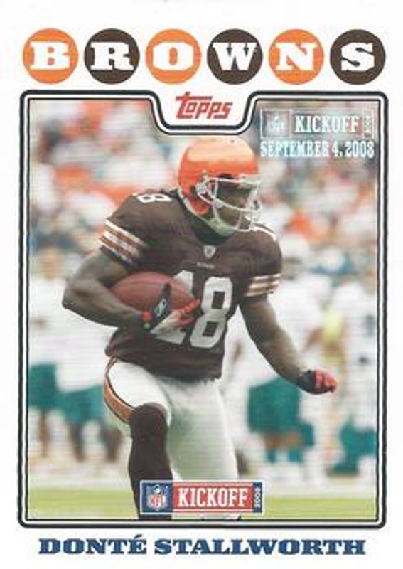 2008 Topps Kickoff #49 Silver Holofoil /1349