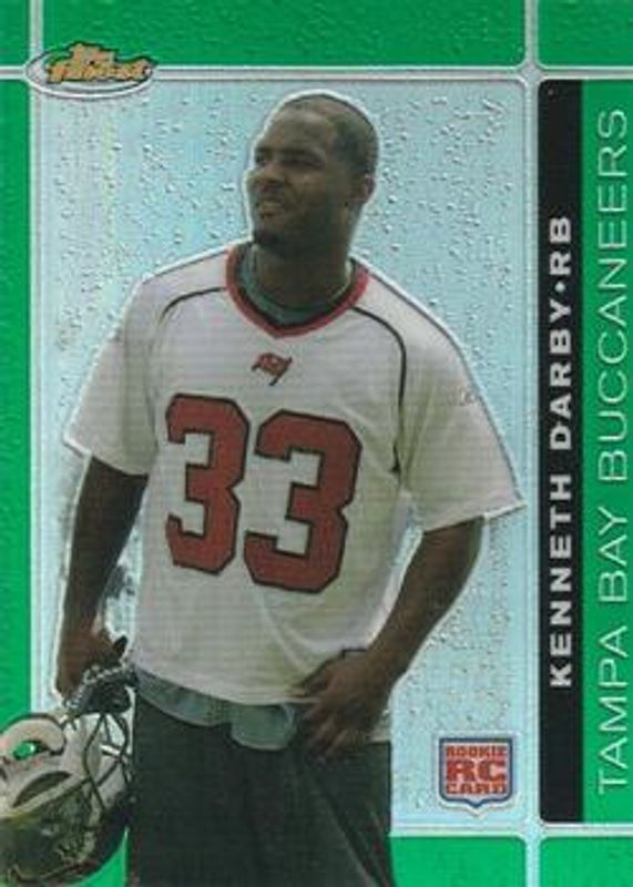 2007 Topps Finest #124 Green Refractor /199