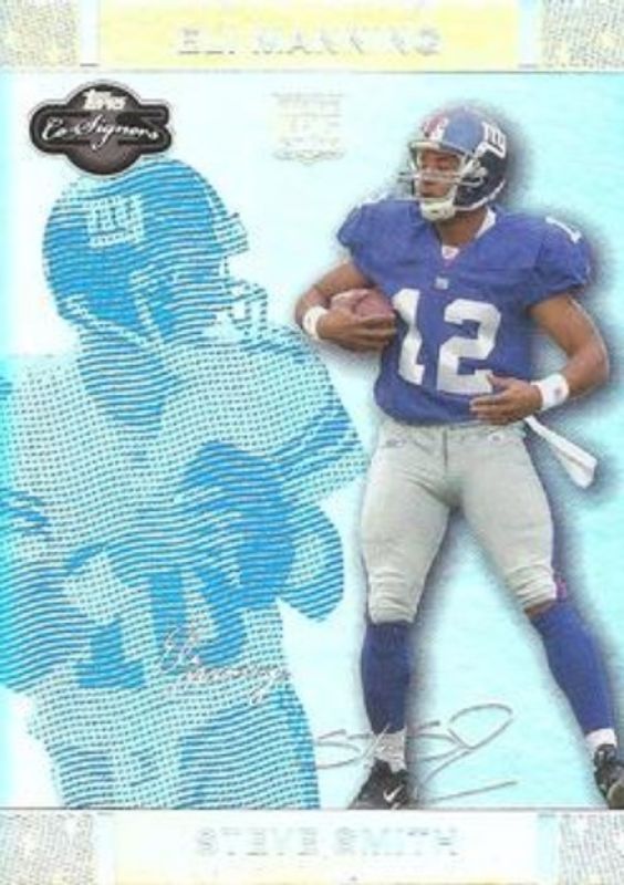 2007 Topps Co-Signers #89b Changing Faces Holosilver - Blue /99