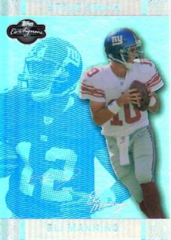 2007 Topps Co-Signers #5b Changing Faces Holosilver - Blue /99