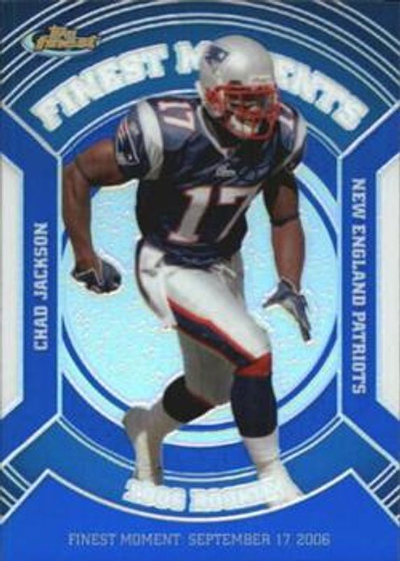 2007 Topps Finest #RFM-CJ Moments - Blue Refractor /299