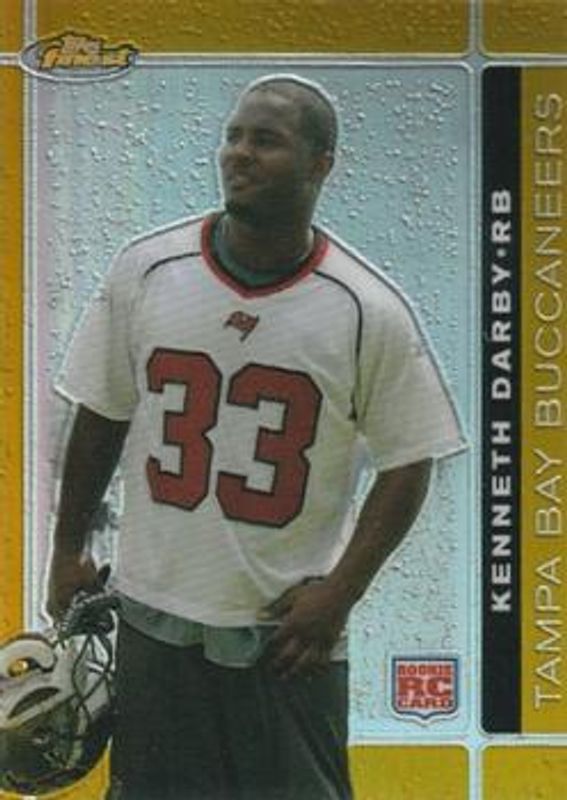 2007 Topps Finest #124 Gold Refractor /50