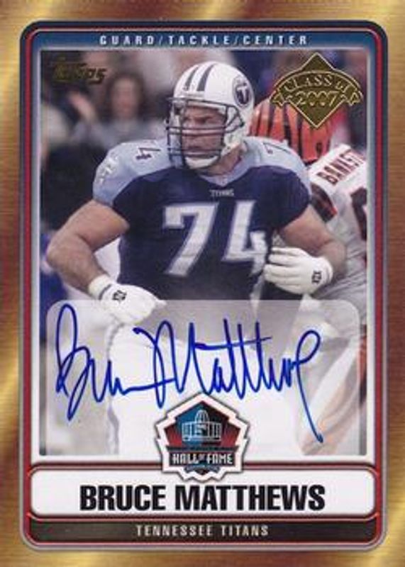 2007 Topps #HOFA-BM Hall of Fame Autographs