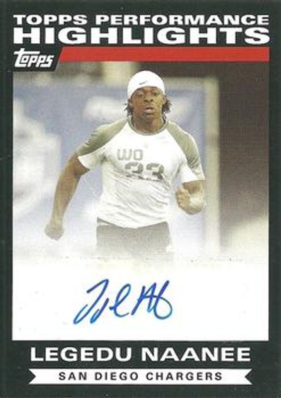 2007 Topps #THA-LN Performance Highlights Autographs