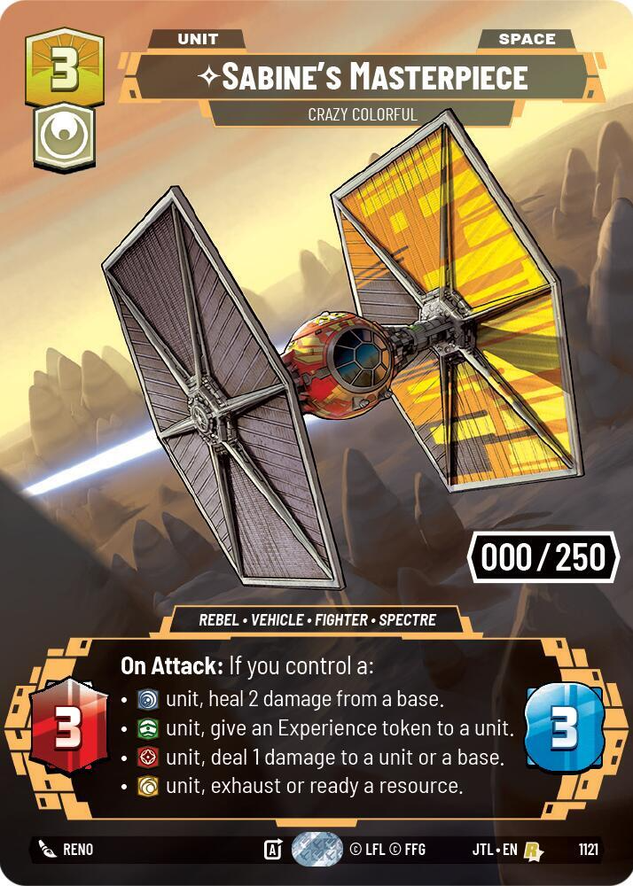 Sabine's Masterpiece - Crazy Colorful 2025 Jump to Lightspeed