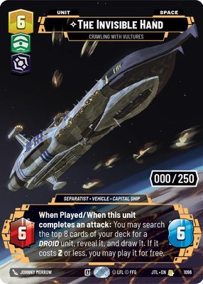 2025 Jump to Lightspeed #1096 Prestige Serialized /250