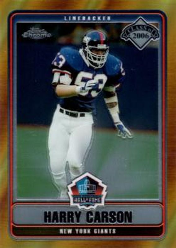 2006 Topps Chrome #HOFT-HC Hall of Fame Tribute - Refractor /100