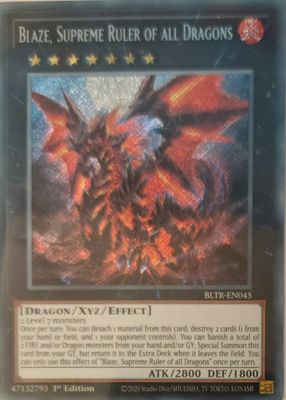 2024 Battles of Legend: Terminal Revenge #BLTR-EN045 1st Edition Secret Rare