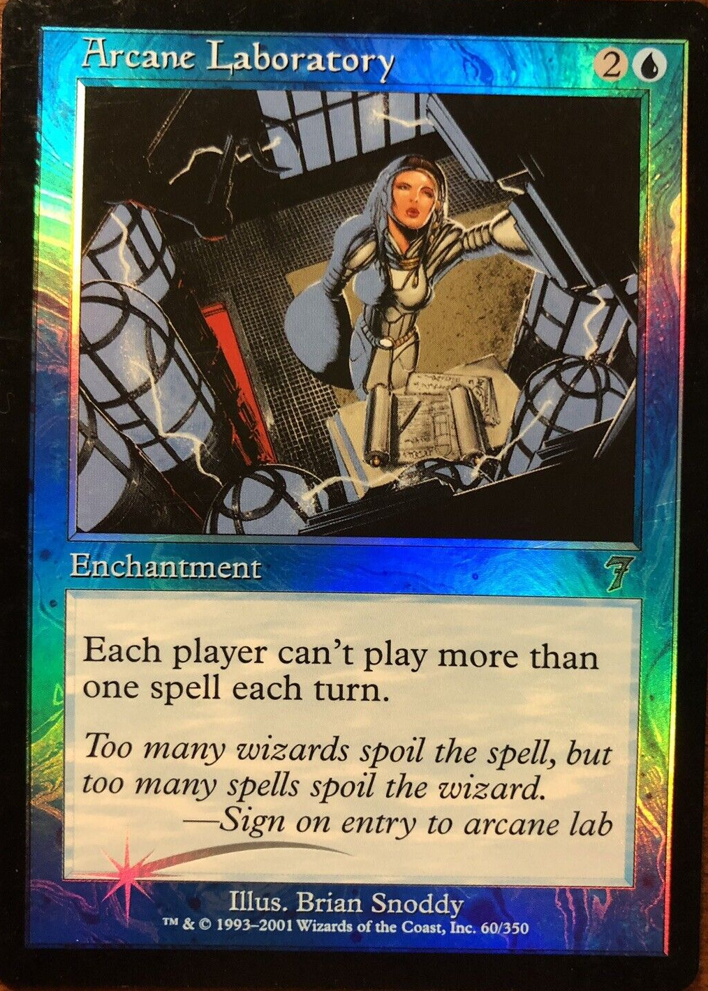 Arcane Laboratory 2001 Seventh Edition #60 Foil Price Guide