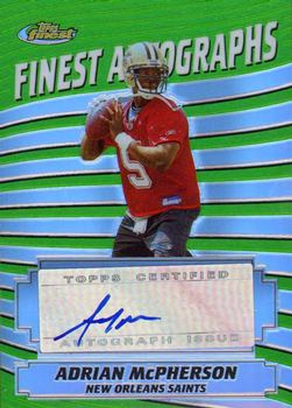 2005 Topps Finest #FA-AM Autographs - Refractor