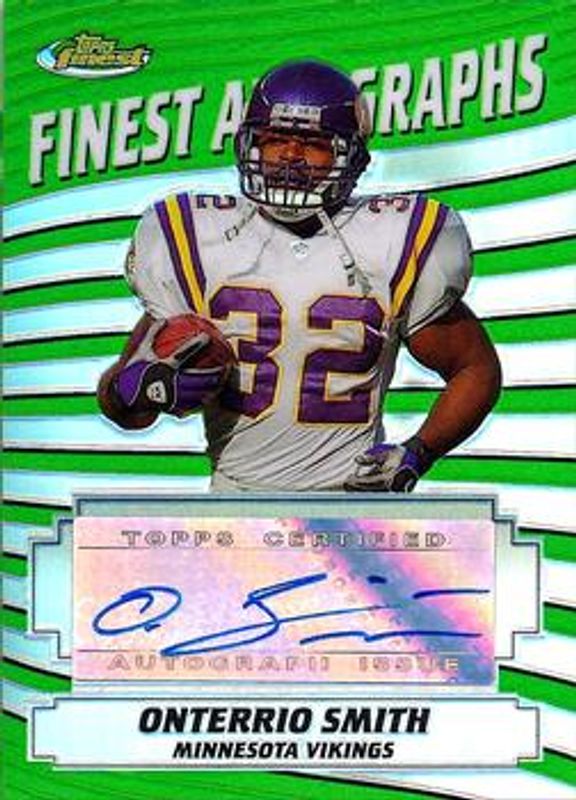 2005 Topps Finest #FA-OS Autographs - Refractor