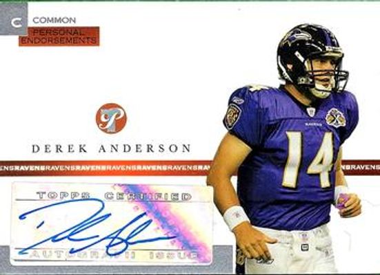 2005 Topps Pristine #PEC-DA Personal Endorsements Autographs /1500