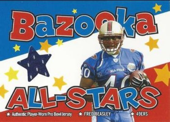 2004 Topps Bazooka #BAS-FB All Stars Jerseys