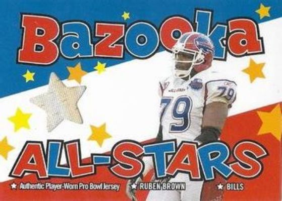 2004 Topps Bazooka #BAS-RB All Stars Jerseys