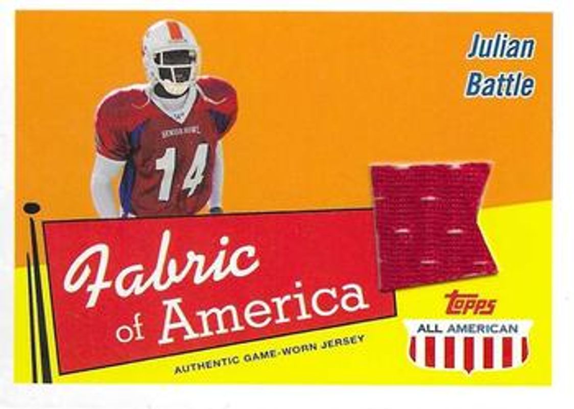 2003 Topps All American #FA-JB Fabric of America