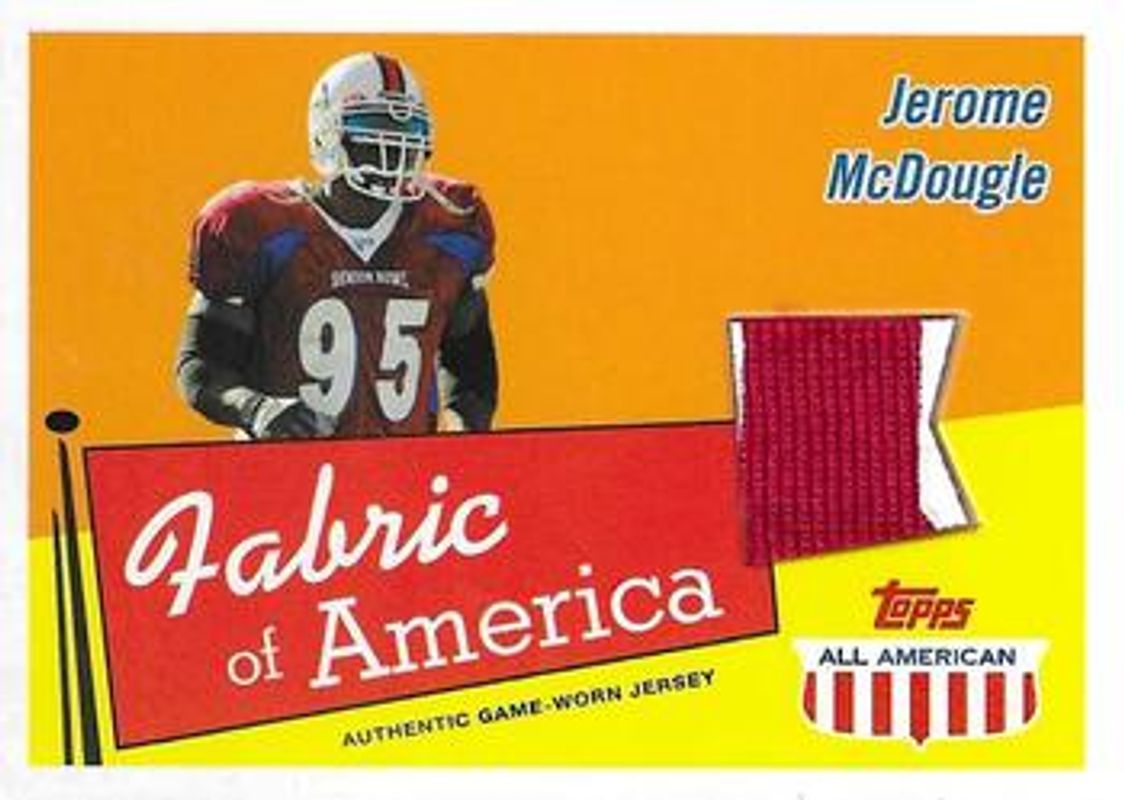 2003 Topps All American #FA-JM Fabric of America