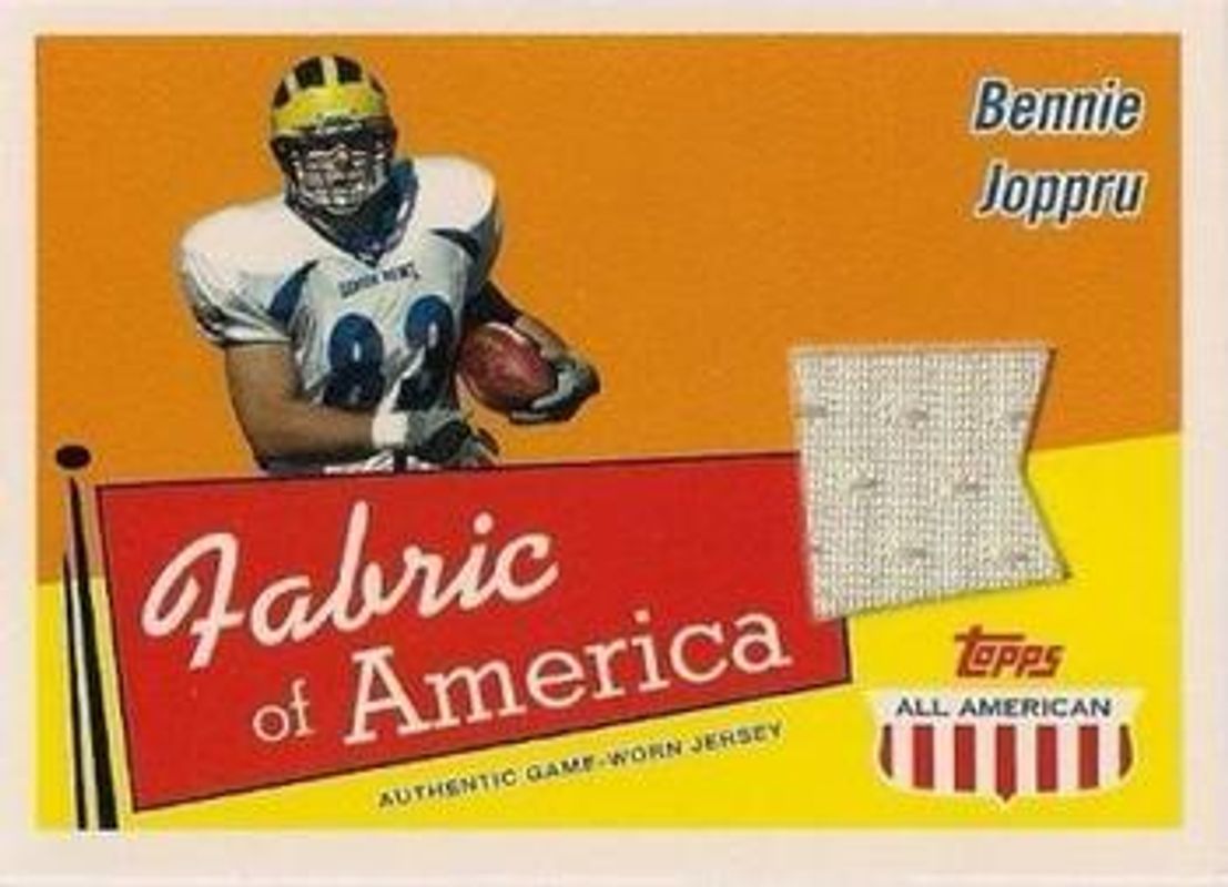 2003 Topps All American #FA-BJO Fabric of America