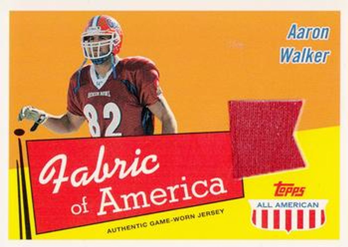 2003 Topps All American #FA-AWA Fabric of America
