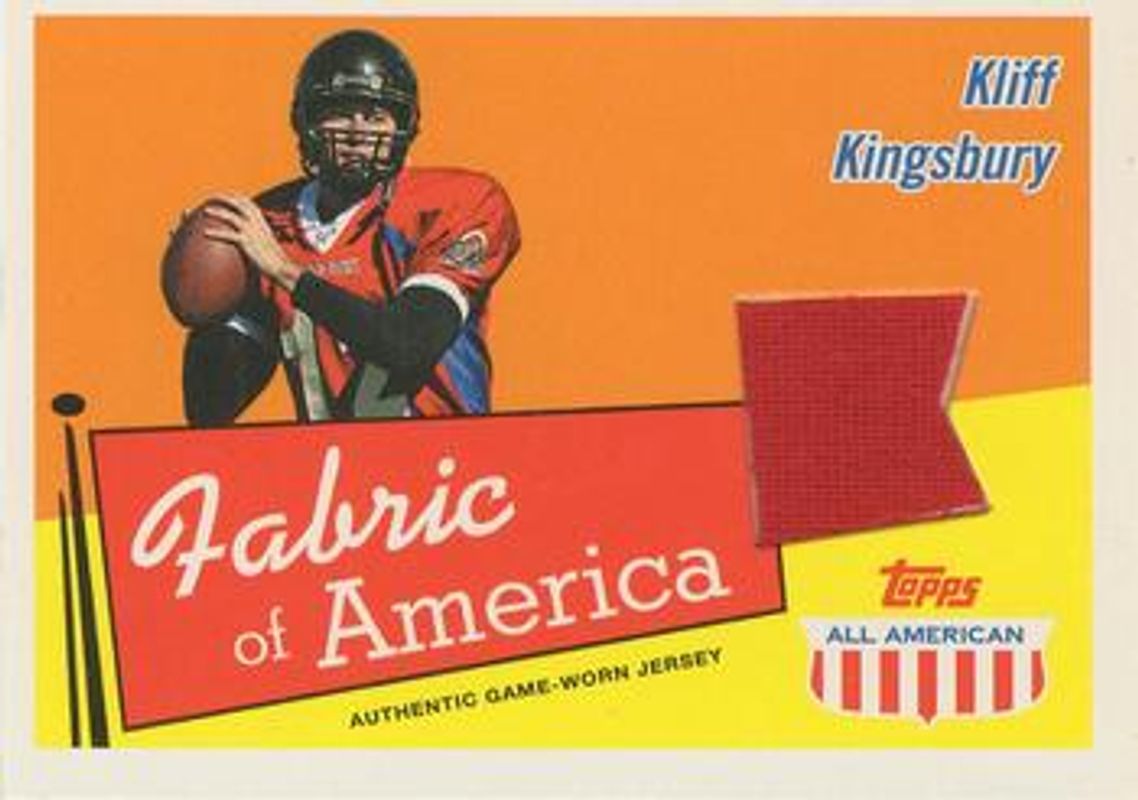 2003 Topps All American #FA-KK Fabric of America