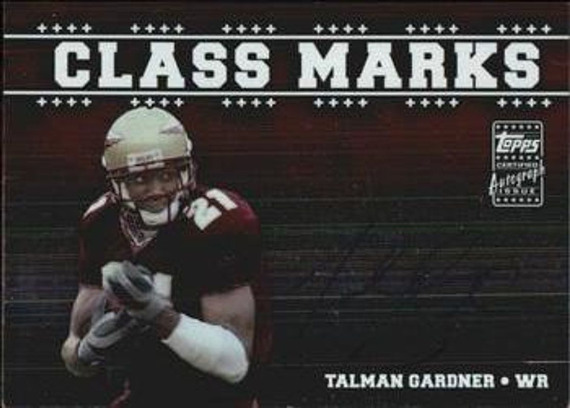 2003 Topps Draft Picks & Prospects #CM-TG Class Marks Autographs - Silver /100