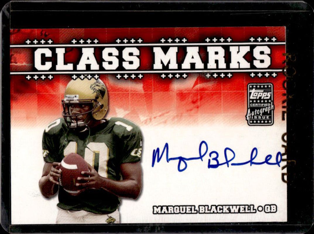 2003 Topps Draft Picks & Prospects #CM-MB Class Marks Autographs