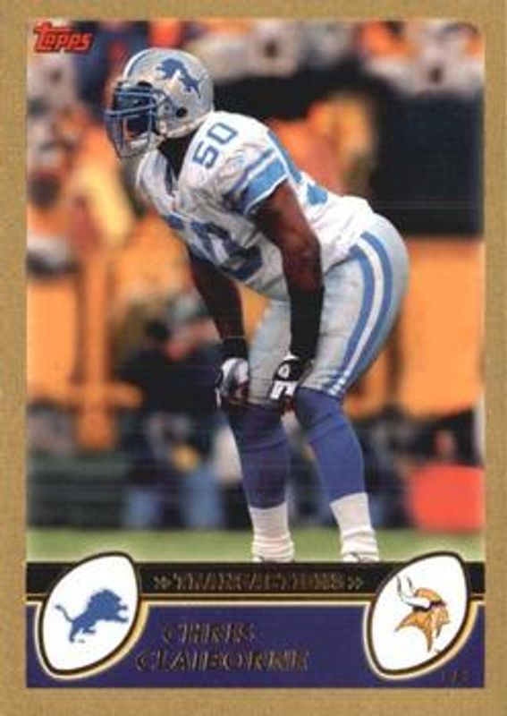 2003 Topps #276 Gold /499